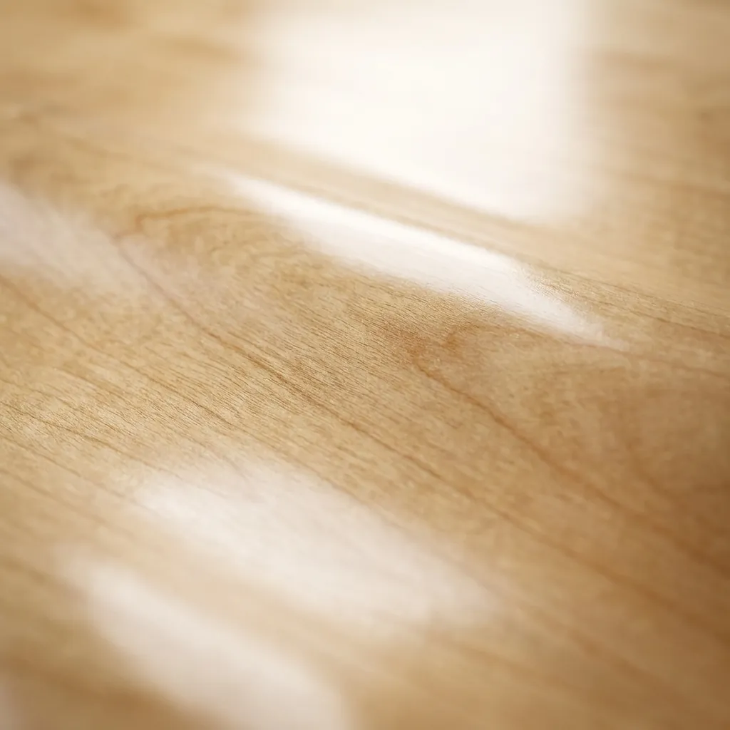 Maple wood grain showing light golden honey color